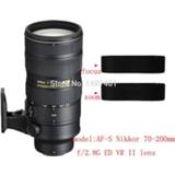 👉 Lens rubber Zoom and focus grip Rings Repair parts For Nikon AF-S 70-200mm f/2.8G ED VR II