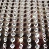👉 Ornament XMS 33ft Garland Hanging Safty Acrylic Crystal Glass Strand Bead Curtain Diamond Chains Party Tree