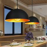 👉 Hanger Vintage Pendant Light Metal Semicircle Loft Lamp for Dining Room Bar Cafe Kitchen Hanging Indoor Lighting Fixtures