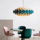 👉 Hanger Modern Led Pendant Lights Dining Room Bedroom lamp Nordic Creative Metal Hanging lamps Home Decor Round light fixtures