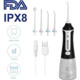 Oral Irrigator Water Flosser USB Rechargeable Portable Dental Jet Floss 5 Modes Waterproof Teeth Cleaner