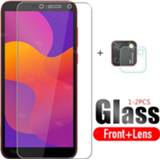 Protective glass on honor 9s tempered glas screen protector film for huawei honor9s honer 9 s s9 5.45 huawey onor huwei hawei