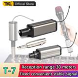 👉 Microphone TKL T-7 professional UHF wireless XLR transmitter and receiver 6.5mm Plug-on Rechargeable kit for handheld