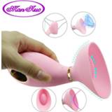 👉 Massager vrouwen 10 Modes Powerful Clit Sucker Vibrator Clitoris Stimulator Waterproof Oral Sex Breast Toys for Women Couples