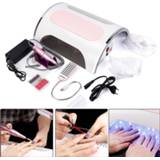 👉 Make-up remover 72W Nail LED UV Lamp Vacuum Cleaner Suction Dust Collector 25000RPM Drill Machine Pedicure Polisher Tools