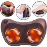 👉 Massager Electric Neck Shoulder Back Body Massage Pillow Shiatsu Spa Home/Car Relaxation with LED Light Heat