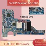👉 Moederbord DA0R22MB6D1 DA0R22MB6D0 For HP Pavilion G4 G6 G7 G6-1000 Notebook Mainboard 638856-001 638856-501 DDR3 Laptop Motherboard
