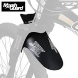 👉 Bike zwart MARSH GUARD Bicycle Front Road Or MTB Mudguard Fender Black Set Lightweight Cycling Rain Portable Fenders