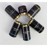 👉 Lens 4X 10X 20X 40X 60X 100X Plan Infinity Biological Microscope Achromatic Objective Olympus Biomicroscope Optical System