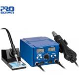 👉 Workstation 800W Soldering Station 2 in 1 Electric Hot Air Gun Led Display Iron Work for Welding Repair Tools Kit