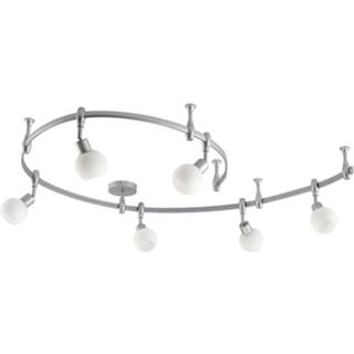 👉 Plafondlamp grijs metaal warmwit a+ Arcchio Peetz LED met Gals