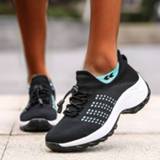 👉 Sneakers large vrouwen Women Casual Fashionable Vulcanize Shoes Platform Spring Running Sport Breathable Tennis Air Size