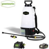👉 Backpack Greenworks 24V Battery 7L Multi-Use Continuous-Pressure Spray machine cordless Sprayer