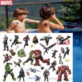 👉 Tattoo jongens kinderen Hasbro Spiderman Marvel The Avengers Children Cartoon Temporary Sticker For Boys Toys Waterproof Party Kids Gift