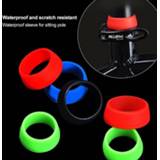 Rubberring silicone 1Pc Bicycle Seat Post Rubber Ring Dust Cover Cycling Waterproof Mountain Bike Seatpost Protective