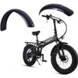 👉 Bike 20 inch Snowmobile Mudguard Iron material Electric Bicycle fender wings Strong durable Full coverage Cycling Parts