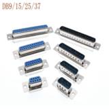 👉 F-connector 5PCS D-SUB Adapter Serial Port Connector DB9 DB15 DB25 DB37 Female Male PCB Mount Solder Type RS232 COM Connectors