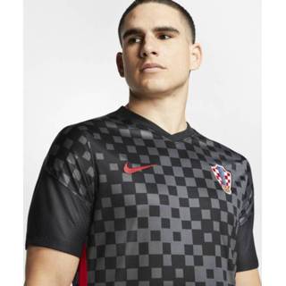 👉 Voetbalshirt croatia male m s l XL XS zwart mannen Kroatië 2020 Stadium Uit voor heren -