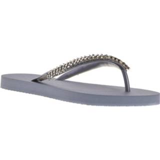 👉 Damesslipper zilver damesschoenen vrouwen grijs Uzurii Dames slippers 2000001042731