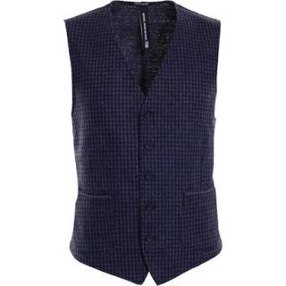 👉 Gilet wol mannen male blauw 7Square navy 8719629215802