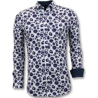 👉 Casual overhemd katoen l male wit Tony Backer Aparte overhemden digitale print 7435144168164