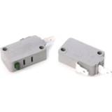 Oven 2Pcs KW3A Microwave Door Micro Switch 125V/250V 16A Normally Open