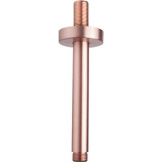 Active Wiesbaden luxe douche-arm rond plafondbev. 15cm | Geborsteld koper 8719956083488