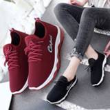 Shoe vrouwen Summer net shoes cloth women fashion sports breathable non-slip hiking lace-up casual