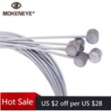 👉 Bike steel zilver 5PCS Shifting Brake Cable for MTB Road Bicycle Front Rear Derailleur Stainless Core Wire Silver Inner