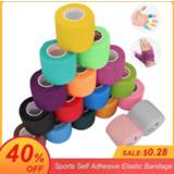 Bandage 4.5m Colorful Sport Self Adhesive Elastic Wrap Tape Elastoplast For Knee Support Pads Finger Ankle Palm Shoulder