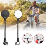 👉 Bike large Mirror Rearview Motorcycle Electric Vehicle Hose Adjusting Screen Bicycle Parts For