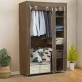 👉 Wardrobe Fabric Closet Cabinet Storage organizer Non-woven Portable Folding Dust-proof Waterproof clothes Multi-purpose