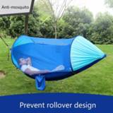 👉 Hangmat large 2020 new anti-rollover full open automatic speed mosquito net hammock space outdoor camping double anti-mosquito tent