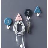 Hanger 3 Pack Creative Hook Suction Cup Adhesive Wall No Trace Free Punch Vacuum Sucker Heavy Bathroom Rack Accessories