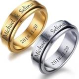 👉 Spinner steel vrouwen Vnox Mens Free Personalized Engraving Rings for Woman 6MM Stainless Special Name Meaning anel alliance Bijoux