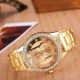 👉 2019 New Top Brand CH Women's Watch Luxury Gold Stainless Steel Sports Watch Unisex Quartz Watch Women's Watch