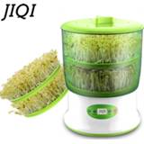 👉 Thermostaat donkergroen Intelligence Bean Sprouts Maker Thermostat Green Seed Vegetable Seedling Growth Bucket Automatic Bud Electric Germinator Machine