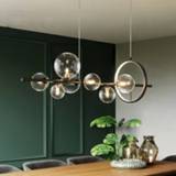 👉 Hanger Nordic Lamp Art Strip Pendant Lights Modern Parlor Living room Glass Bulb LOFT luminaire suspension hanglamp lustre pendente