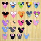 Ornament PVC kinderen meisjes 10PCS Cartoon Mouse Shaped Flatback DIY Ornaments Fit Bracelets/Clog/Phone Case/Hair Accessory Charms Kids Girls Craft Gift