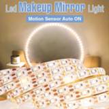 Sensorlamp CanLing Led Strip Light USB Motion Sensor Lamp Makeup Mirror Vanity Tape Dressing Table 0.5m 1m 2m 3m 4m 5m