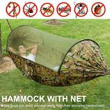 👉 Hangmat 2020 Upgraded Outdoor Automatic Quick Open Mosquito Net Tent Hammock Portable Pop-Up Camping Garden Double Anti-mosquito