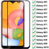👉 Screenprotector 9D Tempered Glass For Samsung Galaxy A01 A11 A21 A31 A41 A51 A71 Screen Protector A21S M21 M31 A30 A50 Protective