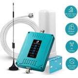 Repeater Full Band Mobile Cell Phone Signal Booster for US 700/850/1700/1900MHz 3G 4G LTE Cellular All Carriers Verizon AT&T