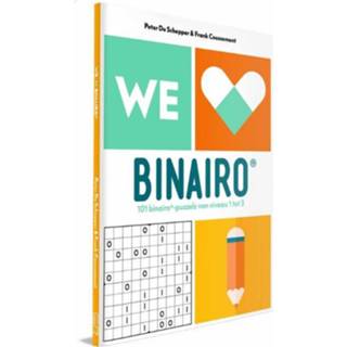 👉 We love Binairo. Paperback 9789059249035