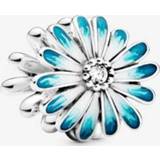 👉 Bedel meerkleurig unisex zilver vrouwen blauw PANDORA Madeliefje Bedel, Sieraden, Cubic Zirconia, blauw, 798775C01