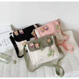 👉 Handtas nylon vrouwen Handbag crossbody bag Japanese Harajuku heart soft cute student one-shoulder bags for women sanrio outdoor