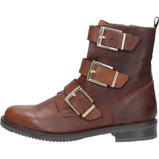 Biker boot vrouwen cognac Sub55 - Boots 2600011574101