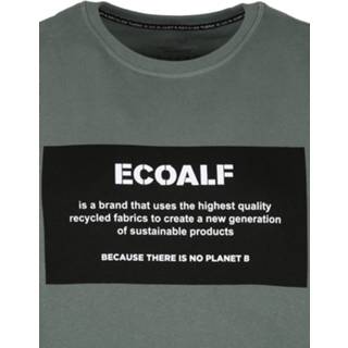 👉 Sweater kaki groen duurzaam l male antraciet Ecoalf Khaki 8433860922281 2900033913026