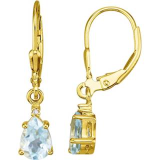 👉 Oorbel blauw zilver vrouwen echt Oorbellen KLiNGEL 4055705618278