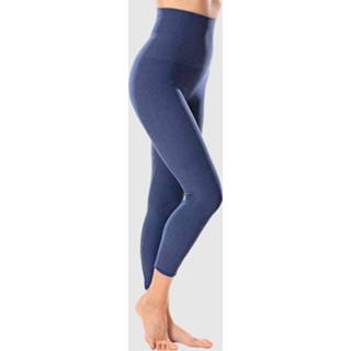 👉 Corrigerende legging blauw grijs kunstvezels effen vrouwen zeer elastisch Janastyle 4260035128148 4260035128186